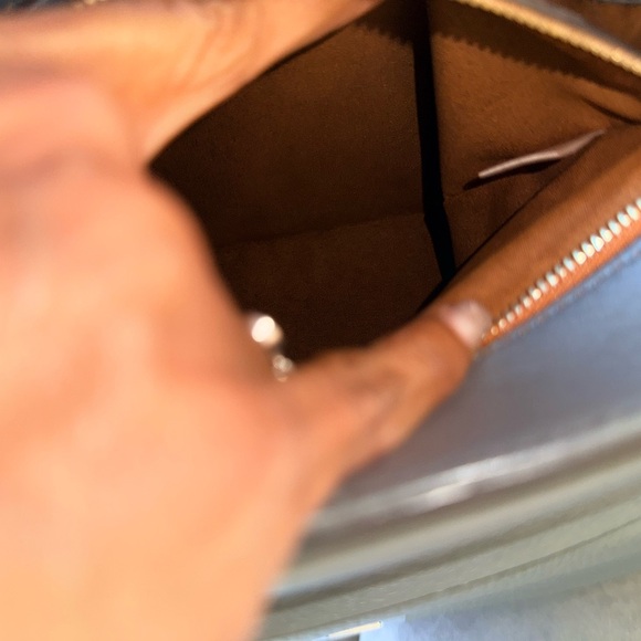 MCM Two-Tone Gray Satchel - Picture 8 of 8